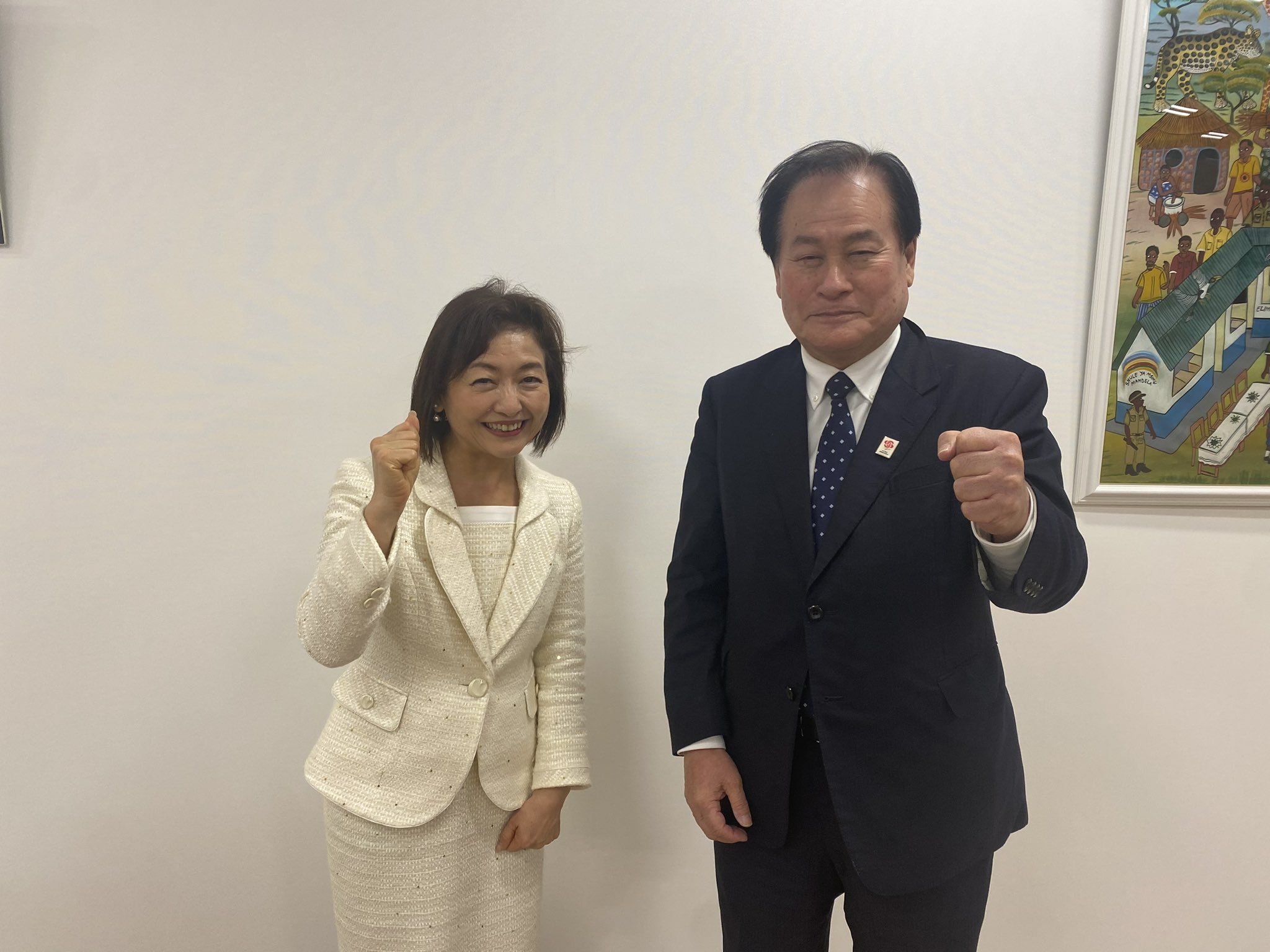 #斉藤伸一さん、#源波正保さん
公明党神奈川県本部で「大衆とともに」の立党精神あふれる大先輩たちにお会いし、激励をいただきました✨この度は、本当に大きな使命をいただいたことに感謝し、さらに気を引き締め精一杯働いて参ります💪😤ᕦ(ò_óˇ)ᕤ https://t.co/DE9u9vHJOi