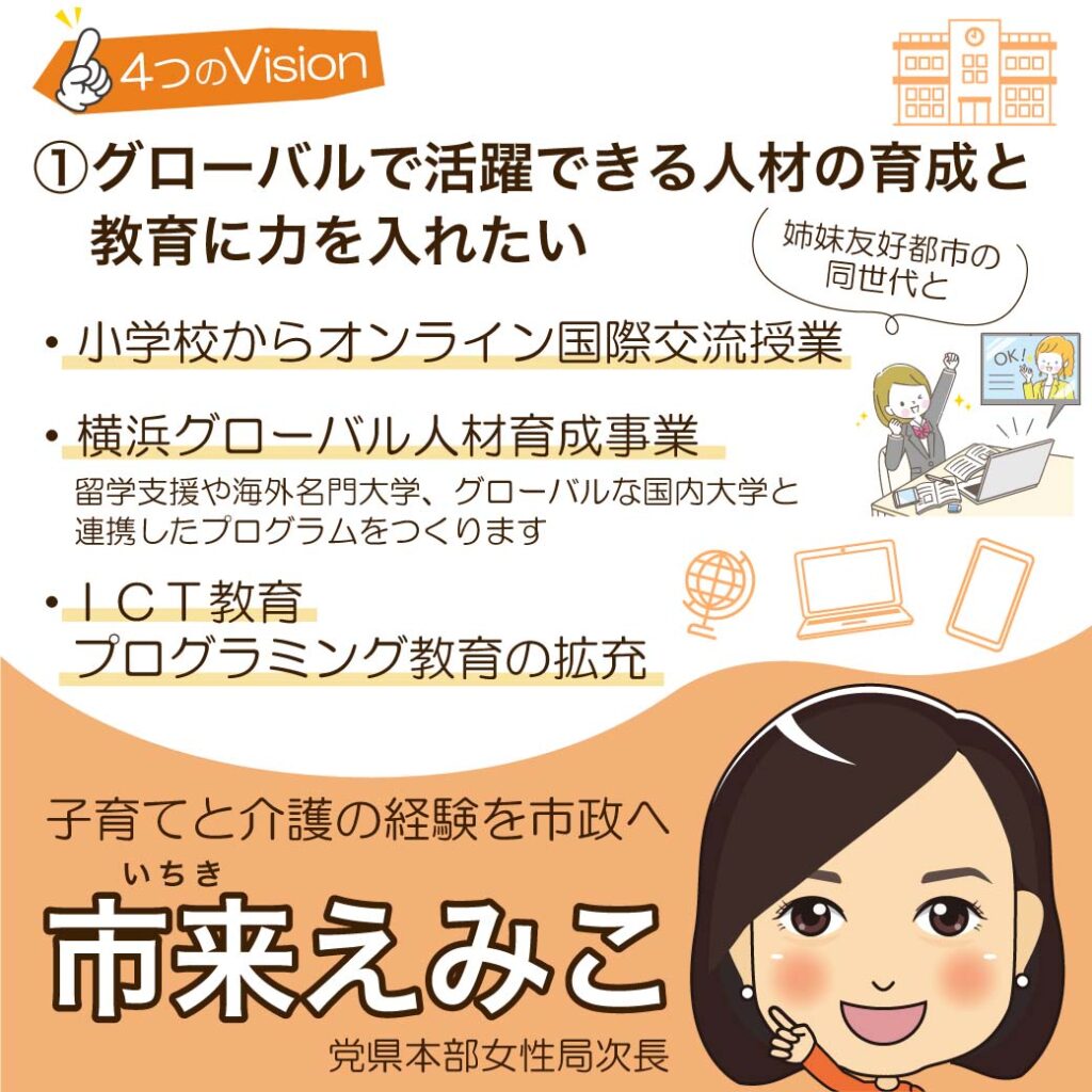 市来えみこ 4つのVision No.1